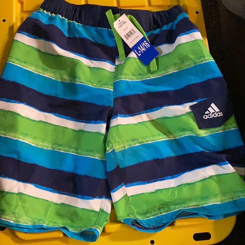Adidas boys swimming trunks